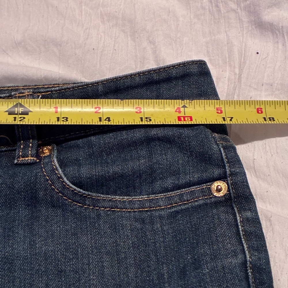 Michael Kors Women’s Izzy Skinny Medium Wash Jeans, Size 8 - Picture 5 of 11